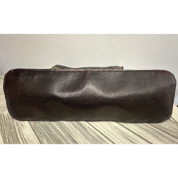 Vintage Bueno Multi Patterned Faux Leather Animal Print Shoulder Bag - Picture 4 of 8